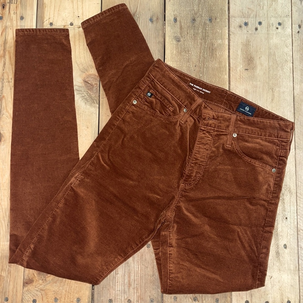 AG high-rise skinny jeans